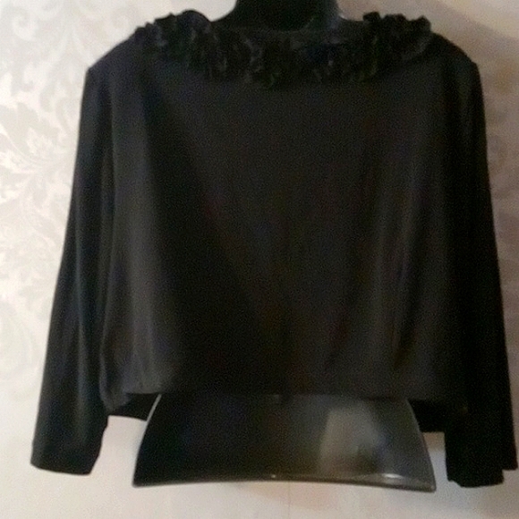 Julian Taylor Vintage Floral Cropped Shrug 18W - Picture 3 of 6